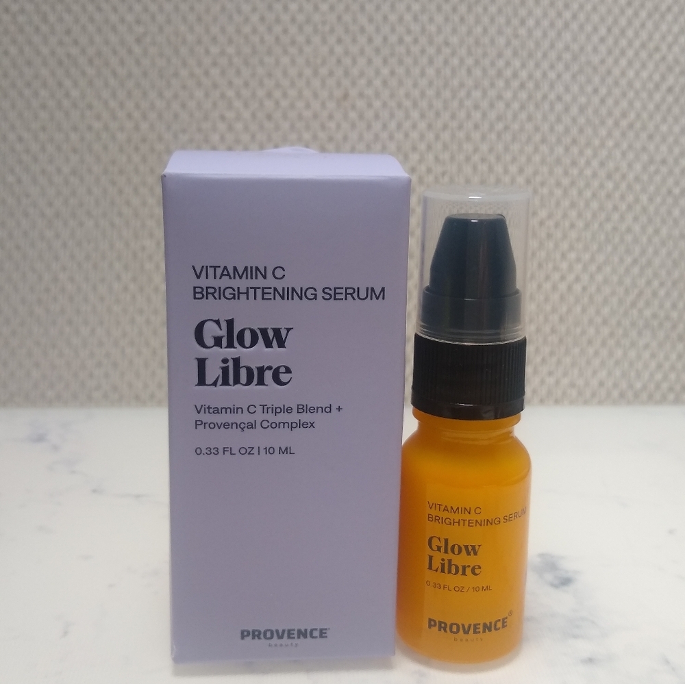 Provence Beauty Glow Libre Vitamin C Brightening Serum Travel Size .33 Oz